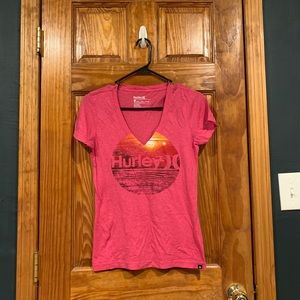 Pink Hurley Tee